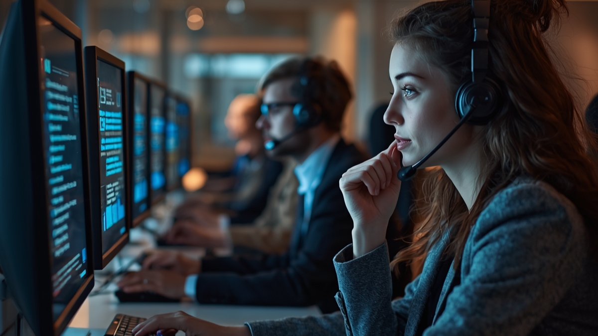 AI and Human Agents Working Together at Worldwide Call Center to Deliver Enhanced Customer Support and Customer Experience