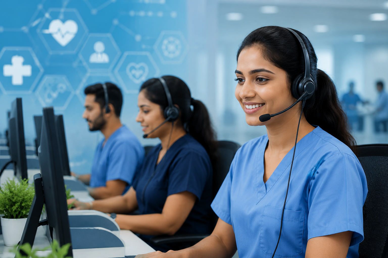 Healthcare contact center services